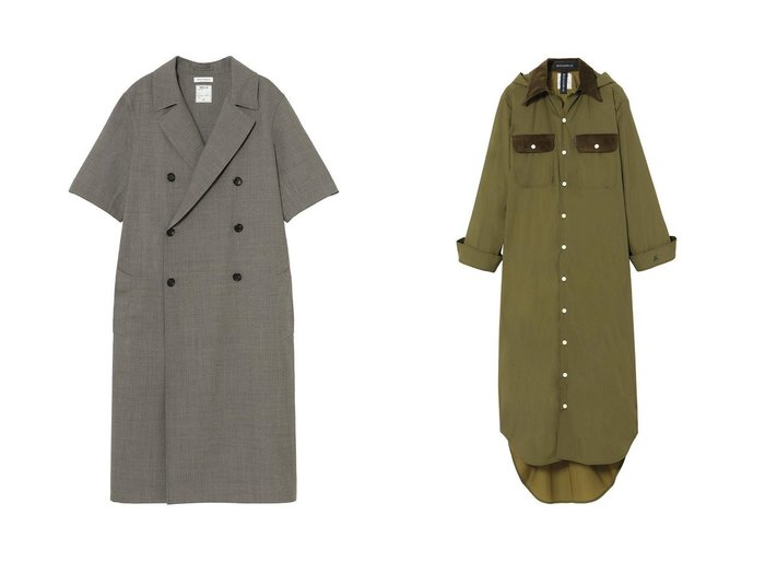 【MADISONBLUE/マディソンブルー】のHAMPTON OP RAIN SHIRT ハンプトンシャツワンピース&S WOOL ウールトレンチコート おすすめ!トレンド、レディースファッションの通販 おすすめ人気トレンドファッション通販アイテム 人気、トレンドファッション・服の通販 founy(ファニー) ファッション Fashion レディースファッション Fashion for Women ワンピース Dresses シャツワンピース / 1枚で着映えコーデ Shirt Dresses チュニック Tunic Tops & Dresses アウター Coat / Outerwear Collection コート・ロングコート・ピーコート Long Coats, Peacoats & More トレンチコート / 春秋の定番アウター Trench Coats コーティング Coating, Coated Finish コーデュロイ Corduroy, Cord Fabric タイプライター Typewriter Fabric, Crisp Cotton チュニック Tunic, Long Top ロング Long, Long-Length エレガント 上品 Elegant 巾着 Drawstring Bag, Kinchaku 新作・新入荷 New Arrivals / New In トレンチ Trench, Trench Coat 今季 This Season, Current Season 半袖 Short Sleeve, Half Sleeve 長袖 Long Sleeve, Full Sleeve |ID:crp329100000225459
