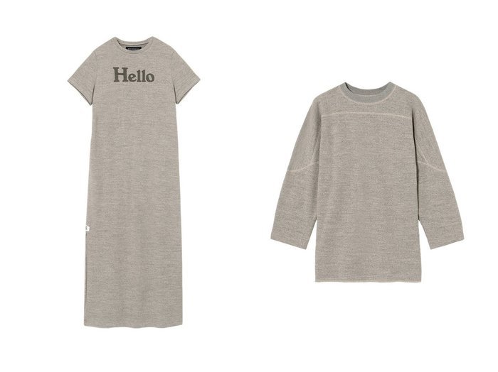 【MADISONBLUE/マディソンブルー】のS OP SWEAT HELLOスウェットワンピース&FOOTBALL TEE SWEAT フットボールTシャツ おすすめ!トレンド、レディースファッションの通販 おすすめ人気トレンドファッション通販アイテム 人気、トレンドファッション・服の通販 founy(ファニー) ファッション Fashion レディースファッション Fashion for Women ワンピース Dresses チュニック Tunic Tops & Dresses トップス・カットソー Cut & Sew Tops シャツ・ブラウス・オフィスカジュアル Elegant Blouses & Button-Ups レディースパーカー・カジュアルフーディー Casual Hoodies & Sweatshirts ロングTシャツ・Tシャツ Longline T-Shirts & Tees スウェット・クルーネックトップス Sweatshirts & Crewnecks / Relaxed Fit Sweat Tops カットソー・ベーシックTシャツ Cut-and-Sewn Tops / Stretch Tees & Basics スウェット / スエット Sweatshirt, Sweatwear スリット Slit, Slit Detail チュニック Tunic, Long Top プリント Print, Printed Pattern リラックス Relax, Relaxed Fit ロング Long, Long-Length 半袖 Short Sleeve, Half Sleeve 夏 Summer 新作・新入荷 New Arrivals / New In S/S・春夏 SS, Spring/Summer, Warm Season おすすめ Recommended / Our Picks スポーティ Sporty, Casual Athletic スリーブ Sleeve, Long Sleeve / Short Sleeve セットアップ Set-Up, Coordinated Outfit |ID:crp329100000225460
