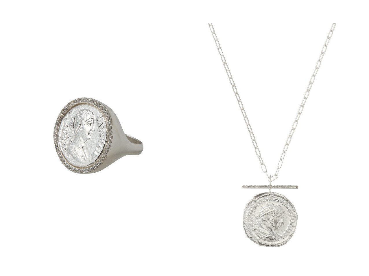 【MALUS/マリュス】のDiamond bar coin ネックレス&Diamond coin リング おすすめ！トレンド、レディースファッションの通販 おすすめ人気トレンドファッション通販アイテム インテリア・キッズ・メンズ・レディースファッション・服の通販 founy(ファニー) 　ファッション　Fashion　レディースファッション　Fashion for Women　ジュエリー　Jewelry　ネックレス　Necklaces & Pendants　2025年　2025　2025-2026秋冬・A/W　Autumn/Winter 2025–26 AW25–26　クラシカル　Classical, Vintage-Inspired　コイン　Coin, Coin Design　シンプル　Simple, Minimal　ダイヤモンド　Diamond, Brilliant Cut　チェーン　Chain, Chain Strap　ネックレス　Necklace, Pendant Necklace　A/W・秋冬　Autumn/Winter　ゴールド系　Gold　|ID:crp329100000225464