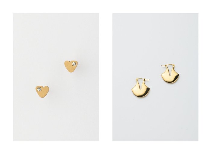 【Preek/プリーク】のYU-KIN DIAMOND TINY HEART ピアス&YU-KIN ROTUS SLIT ピアス おすすめ!トレンド、レディースファッションの通販 おすすめ人気トレンドファッション通販アイテム 人気、トレンドファッション・服の通販 founy(ファニー) ファッション Fashion レディースファッション Fashion for Women ジュエリー Jewelry ファッションリング Fashion Rings イヤリング・フープ・ドロップタイプ Hoop, Drop & Clip Earrings イヤリング Earrings コレクション Collection, Seasonal Line シンプル Simple, Minimal ダイヤモンド Diamond, Brilliant Cut ホリデーシーズン Holiday Season エレガント 上品 Elegant 新作・新入荷 New Arrivals / New In |ID:crp329100000225466
