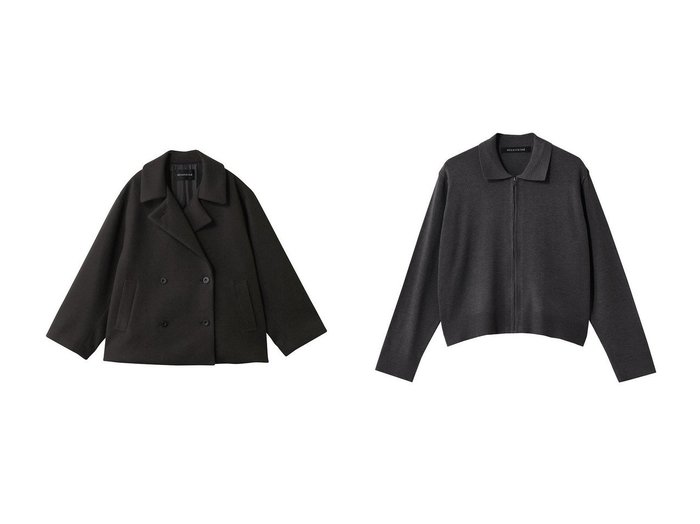 【mizuiro ind/ミズイロ インド】のピーコート&襟付きジップカーディガン おすすめ！トレンド、レディースファッションの通販 おすすめ人気トレンドファッション通販アイテム 人気、トレンドファッション・服の通販 founy(ファニー) ファッション Fashion レディースファッション Fashion for Women アウター Coat / Outerwear Collection コート・ロングコート・ピーコート Long Coats, Peacoats & More トップス・カットソー Cut & Sew Tops ニット Knit Tops & Sweaters カーディガン・羽織り Layered Style Cardigans インナー Innerwear ショート Short, Short Length バランス Balance, Style Balance ベーシック Basic, Essential ボトム Bottoms, Lower Wear マニッシュ Mannish, Boyish 定番 Standard, Basic Item 新作・新入荷 New Arrivals / New In おすすめ Recommended / Our Picks カーディガン Cardigan, Knitwear クラシック Classic, Timeless Style コンパクト Compact, Small Size シンプル Simple, Minimal デニム Denim, Jeans Material トレンド Trend, Trending Now ワイド Wide, Wide Fit 羽織 Haori, Light Jacket |ID:crp329100000225472