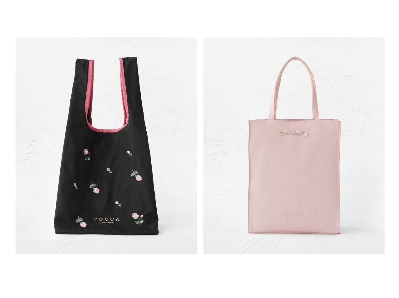 【TOCCA/トッカ】の【A4サイズ対応・一部カラー撥水】TINY RIBBON SUBBAG サブバッグ&【A4サイズ対応・一部カラー撥水】BOUQUET DE REVE ECO BAG エコバッグ おすすめ！トレンド、レディースファッションの通販 おすすめ人気トレンドファッション通販アイテム インテリア・キッズ・メンズ・レディースファッション・服の通販 founy(ファニー) 　ファッション　Fashion　レディースファッション　Fashion for Women　バッグ　Bags　ジップ　Zip, Zipper　財布　Wallet, Purse　フェミニン　Feminine, Girly　ポケット　Pocket, Pocket Detail　リボン　Ribbon, Bow　S/S・春夏　SS, Spring/Summer, Warm Season　夏　Summer　エレガント 上品　Elegant　セレモニー　Ceremony　ビジネス 仕事 通勤　Business / Work / Commuting　2026年　2026　ブラック系　Black　レッド系　Red　ブルー系　Blue　|ID:crp329100000225498