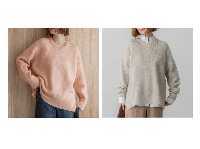 【NIJYUSANKU/23区】のモヘヤミックススパングル Vネック ニット おすすめ！トレンド、レディースファッションの通販 おすすめ人気トレンドファッション通販アイテム 人気、トレンドファッション・服の通販 founy(ファニー) 　ファッション　Fashion　レディースファッション　Fashion for Women　トップス・カットソー　Cut & Sew Tops　ニット　Knit Tops & Sweaters　Vネックトップス　V-Neck Tops / V-Cut Neckline Shirts　アクセサリー　Fashion Accessories　春　Spring　畦　Ribbed Knit　シンプル　Simple, Minimal　スパンコール　Sequins, Sequin Embellishment　セーター　Sweater, Knitwear　A/W・秋冬　Autumn/Winter　冬　Winter / This Winter　エレガント 上品　Elegant　2025年　2025　2025-2026秋冬・A/W　Autumn/Winter 2025–26 AW25–26　|ID:crp329100000225530