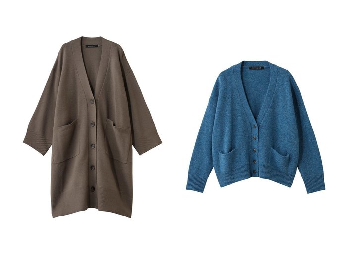 【mizuiro ind/ミズイロ インド】のワイドVネックカーディガン&Vネックワイドカーディガン おすすめ!トレンド、レディースファッションの通販 おすすめ人気トレンドファッション通販アイテム 人気、トレンドファッション・服の通販 founy(ファニー) ファッション Fashion レディースファッション Fashion for Women トップス・カットソー Cut & Sew Tops ニット Knit Tops & Sweaters カーディガン・羽織り Layered Style Cardigans Vネックトップス V-Neck Tops / V-Cut Neckline Shirts カーディガン Cardigan, Knitwear シンプル Simple, Minimal ベーシック Basic, Essential ポケット Pocket, Pocket Detail ロング Long, Long-Length ワイド Wide, Wide Fit 新作・新入荷 New Arrivals / New In メランジ Melange, Mixed Yarn A/W・秋冬 Autumn/Winter |ID:crp329100000225536