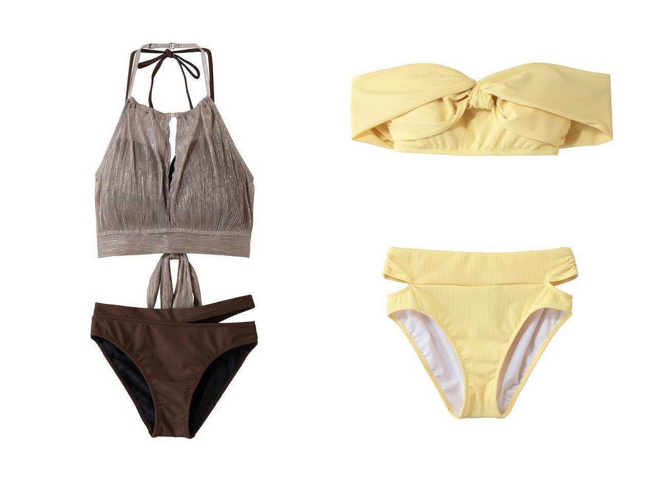 【Reir/レイール】の【San-ai Resort】オフショル水着&【San-ai Resort】軽い着け心地でしっかり盛れるワイヤービキニトップス3点セット おすすめ！トレンド、レディースファッションの通販 おすすめ人気トレンドファッション通販アイテム インテリア・キッズ・メンズ・レディースファッション・服の通販 founy(ファニー) 　ファッション　Fashion　レディースファッション　Fashion for Women　水着　Swimwear　レディース水着・ビーチウェア　Swimwear & Beachwear　2025年　2025　2025-2026秋冬・A/W　Autumn/Winter 2025–26 AW25–26　ショーツ　Shorts, Short Pants　シンプル　Simple, Minimal　スポーツ　Sports, Activewear　ビキニ　Bikini, Two-Piece Swimsuit　ビーチ　Beach, Seaside　フィット　Fit, Slim Fit　リゾート　Resort, Vacation Style　エレガント 上品　Elegant　水着　Swimsuit, Swimwear　A/W・秋冬　Autumn/Winter　ブラック系　Black　ブラウン系　Brown　ホワイト系　White　イエロー系　Yellow　|ID:crp329100000225557