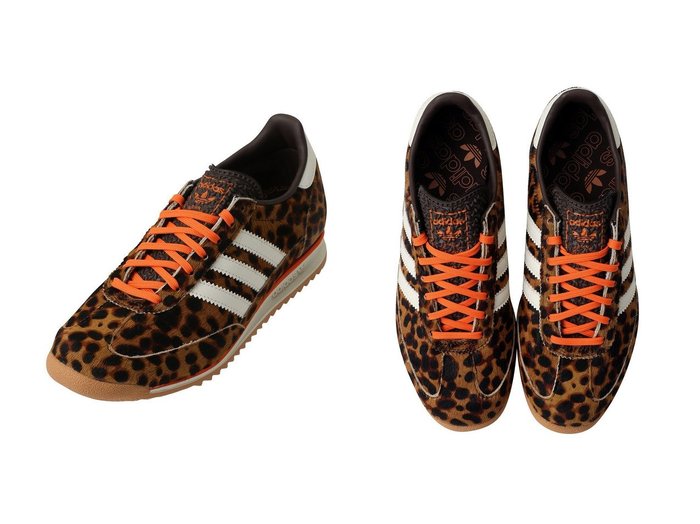 【allureville/アルアバイル】の【adidas】 SL72 OG おすすめ！トレンド、レディースファッションの通販 おすすめ人気トレンドファッション通販アイテム 人気、トレンドファッション・服の通販 founy(ファニー) ファッション Fashion レディースファッション Fashion for Women オレンジ Orange クッション Cushion, Throw Pillow スニーカー Sneakers, Trainers レオパード Leopard, Animal Print 新作・新入荷 New Arrivals / New In |ID:crp329100000225560