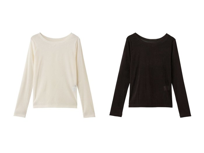 【allureville/アルアバイル】のシアーストライプロンT おすすめ！トレンド、レディースファッションの通販 おすすめ人気トレンドファッション通販アイテム 人気、トレンドファッション・服の通販 founy(ファニー) ファッション Fashion レディースファッション Fashion for Women トップス・カットソー Cut & Sew Tops シャツ・ブラウス・オフィスカジュアル Elegant Blouses & Button-Ups ロングTシャツ・Tシャツ Longline T-Shirts & Tees カットソー・ベーシックTシャツ Cut-and-Sewn Tops / Stretch Tees & Basics シアー Sheer, See-Through スリーブ Sleeve, Long Sleeve / Short Sleeve ロング Long, Long-Length 新作・新入荷 New Arrivals / New In |ID:crp329100000225598