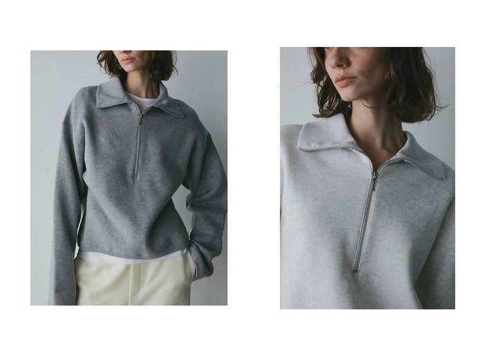 【HER./ハー】のビッグカラーハーフジッププルオーバー おすすめ!トレンド、レディースファッションの通販 おすすめ人気トレンドファッション通販アイテム インテリア・キッズ・メンズ・レディースファッション・服の通販 founy(ファニー) https://founy.com/ ファッション Fashion レディースファッション Fashion for Women トップス・カットソー Cut & Sew Tops シャツ・ブラウス・オフィスカジュアル Elegant Blouses & Button-Ups レディースパーカー・カジュアルフーディー Casual Hoodies & Sweatshirts ロングTシャツ・Tシャツ Longline T-Shirts & Tees カジュアルプルオーバー・ニットトップス Pullovers & Knit Tops / Casual Pullovers スウェット・クルーネックトップス Sweatshirts & Crewnecks / Relaxed Fit Sweat Tops カットソー・ベーシックTシャツ Cut-and-Sewn Tops / Stretch Tees & Basics バランス Balance, Style Balance ビッグ Big, Oversized 新作・新入荷 New Arrivals / New In |ID:crp329100000225603