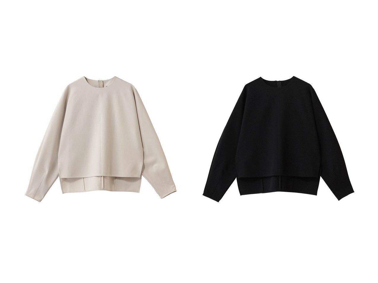 【uncrave/アンクレイヴ】のプルーフダブルクロス プルオーバー おすすめ！トレンド、レディースファッションの通販 おすすめ人気トレンドファッション通販アイテム インテリア・キッズ・メンズ・レディースファッション・服の通販 founy(ファニー) 　ファッション　Fashion　レディースファッション　Fashion for Women　トップス・カットソー　Cut & Sew Tops　カジュアルプルオーバー・ニットトップス　Pullovers & Knit Tops / Casual Pullovers　パンツ　Pants & Trousers　シンプル　Simple, Minimal　ダブル　Double, Double-Breasted　パジャマ　Pajamas, Sleepwear　フィット　Fit, Slim Fit　フォルム　Silhouette, Form　ボトム　Bottoms, Lower Wear　エレガント 上品　Elegant　新作・新入荷　New Arrivals / New In　グレー系　Gray　ベージュ系　Beige　ブラック系　Black　ブルー系　Blue　|ID:crp329100000225605