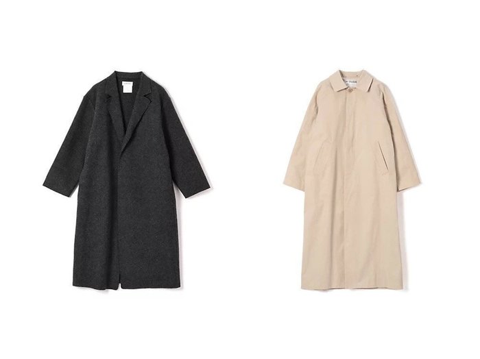 【YAECA/ヤエカ】のFelt Long Coat&Balmacaan Coat Long おすすめ!トレンド、レディースファッションの通販 おすすめ人気トレンドファッション通販アイテム インテリア・キッズ・メンズ・レディースファッション・服の通販 founy(ファニー) https://founy.com/ ファッション Fashion レディースファッション Fashion for Women アウター Coat / Outerwear Collection コート・ロングコート・ピーコート Long Coats, Peacoats & More クラシック Classic, Timeless Style ジャケット Jacket, Outerwear スリーブ Sleeve, Long Sleeve / Short Sleeve 定番 Standard, Basic Item クラシカル Classical, Vintage-Inspired シンプル Simple, Minimal フェルト Felt, Felt Fabric |ID:crp329100000225607