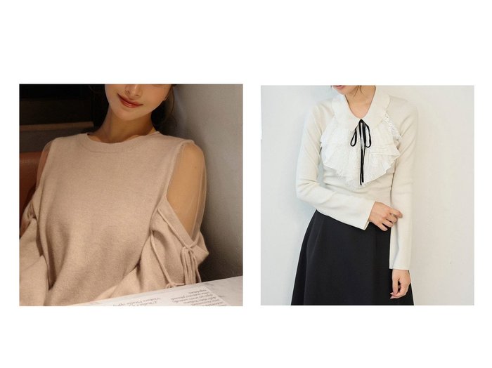 【SNIDEL/スナイデル】のSustainableレイヤードラッフルニットプルオーバー&シースルーショルダーニットプルオーバー おすすめ!トレンド、レディースファッションの通販 おすすめ人気トレンドファッション通販アイテム インテリア・キッズ・メンズ・レディースファッション・服の通販 founy(ファニー) https://founy.com/ ファッション Fashion レディースファッション Fashion for Women トップス・カットソー Cut & Sew Tops ニット Knit Tops & Sweaters カジュアルプルオーバー・ニットトップス Pullovers & Knit Tops / Casual Pullovers ウェーブ Wavy Pattern クラシカル Classical, Vintage-Inspired スマート Smart, Elegant フィット Fit, Slim Fit プリーツ Pleats, Pleated ベロア Velour, Soft Velvet モダン Modern, Contemporary リボン Ribbon, Bow おすすめ Recommended / Our Picks エレガント 上品 Elegant サテン Satin, Glossy Fabric ストレート Straight, Straight Cut チュール Tulip, Tulip Motif 定番 Standard, Basic Item 人気 Popular, Best Seller |ID:crp329100000225614