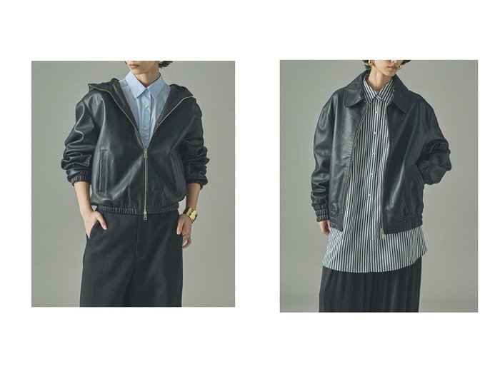 【Curensology/カレンソロジー】の【GELLI】BS ブルゾン&【GELLI】BS ブルゾン 【別注】おすすめ！トレンド、レディースファッションの通販 おすすめ人気トレンドファッション通販アイテム 人気、トレンドファッション・服の通販 founy(ファニー) 　ファッション　Fashion　レディースファッション　Fashion for Women　アウター　Coat / Outerwear Collection　レディースジャケット・軽アウター　Jackets　ブルゾンジャケット・スポーティアウター　Blouson Jackets　クール　Cool, Chic　ショルダー　Shoulder, Shoulder Strap　ジャケット　Jacket, Outerwear　ドロップ　Drop Shoulder, Dropped Style　ブルゾン　Blouson, Bomber Jacket　エレガント 上品　Elegant　別注　Limited Edition, Custom Order　コンパクト　Compact, Small Size　バランス　Balance, Style Balance　定番　Standard, Basic Item　|ID:crp329100000225623