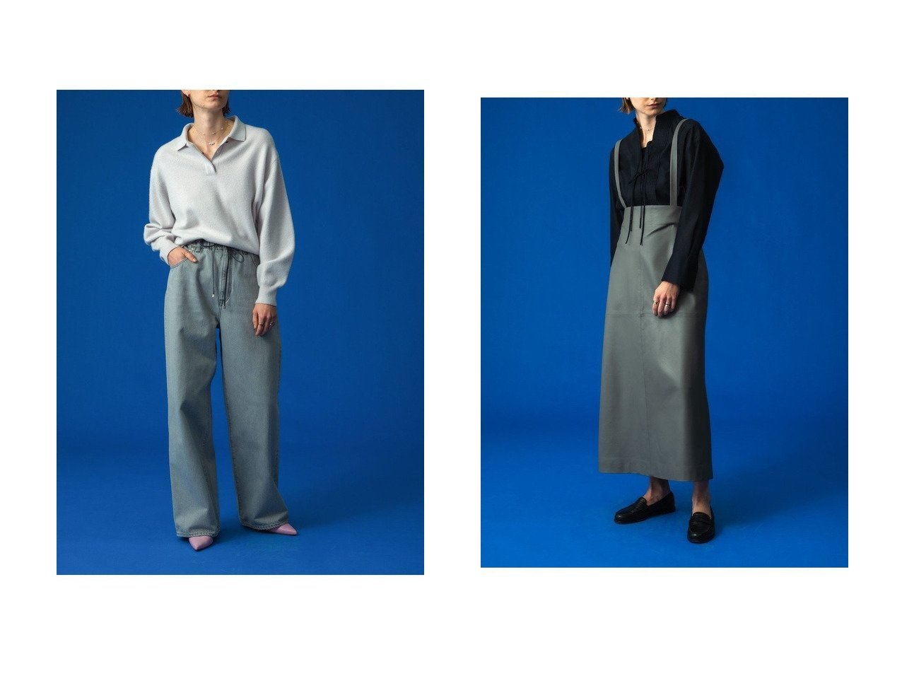 【ebure/エブール】のハイゲージカシミア ポロカラーニットプルオーバー&ライトウールシルク バンドカラーブラウス おすすめ！トレンド、レディースファッションの通販 おすすめ人気トレンドファッション通販アイテム インテリア・キッズ・メンズ・レディースファッション・服の通販 founy(ファニー) 　ファッション　Fashion　レディースファッション　Fashion for Women　トップス・カットソー　Cut & Sew Tops　ニット　Knit Tops & Sweaters　カジュアルプルオーバー・ニットトップス　Pullovers & Knit Tops / Casual Pullovers　シャツ・ブラウス・オフィスカジュアル　Elegant Blouses & Button-Ups　2026年　2026　シンプル　Simple, Minimal　ストレッチ　Stretch, Stretchy Fabric　フォルム　Silhouette, Form　夏　Summer　春　Spring　S/S・春夏　SS, Spring/Summer, Warm Season　レッド系　Red　ブルー系　Blue　グレー系　Gray　ベージュ系　Beige　|ID:crp329100000225652