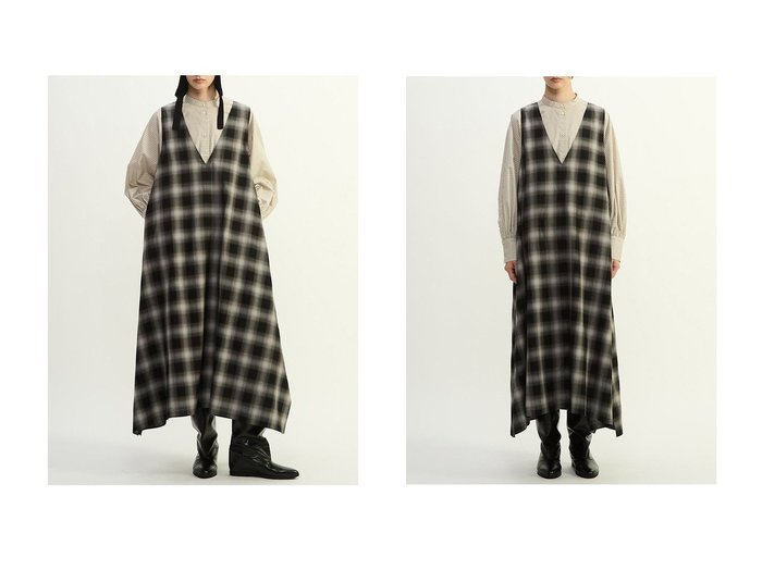 【PLAIN PEOPLE/プレインピープル】のオンブレチェックノースリーブワンピース おすすめ！トレンド、レディースファッションの通販 おすすめ人気トレンドファッション通販アイテム 人気、トレンドファッション・服の通販 founy(ファニー) ファッション Fashion レディースファッション Fashion for Women ワンピース Dresses チュニック Tunic Tops & Dresses 2025年 2025 2025-2026秋冬・A/W Autumn/Winter 2025–26 AW25–26 グラデーション Gradient, Ombre シンプル Simple, Minimal チュニック Tunic, Long Top ノースリーブ Sleeveless, No-Sleeve ロング Long, Long-Length エレガント 上品 Elegant A/W・秋冬 Autumn/Winter |ID:crp329100000225655