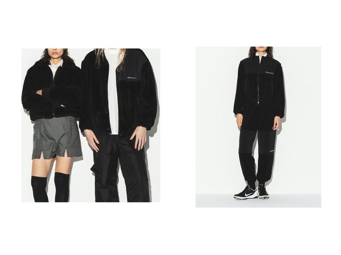 【OBSIDIAN/オブシディアン】のBOA 2WAY BLOUSON&FLEECE×NYLON ZIP UP BLOUSON おすすめ！トレンド、レディースファッションの通販 おすすめ人気トレンドファッション通販アイテム 人気、トレンドファッション・服の通販 founy(ファニー) ファッション Fashion レディースファッション Fashion for Women アウター Coat / Outerwear Collection レディースジャケット・軽アウター Jackets ブルゾンジャケット・スポーティアウター Blouson Jackets ショート Short, Short Length ジャケット Jacket, Outerwear バランス Balance, Style Balance ブルゾン Blouson, Bomber Jacket 新作・新入荷 New Arrivals / New In |ID:crp329100000225677