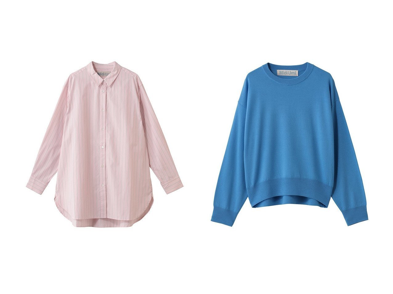 【MidiUmi/ミディウミ】のpatterned wide long shirt シャツ&O プルオーバー おすすめ！トレンド、レディースファッションの通販 おすすめ人気トレンドファッション通販アイテム インテリア・キッズ・メンズ・レディースファッション・服の通販 founy(ファニー) 　ファッション　Fashion　レディースファッション　Fashion for Women　トップス・カットソー　Cut & Sew Tops　シャツ・ブラウス・オフィスカジュアル　Elegant Blouses & Button-Ups　ニット　Knit Tops & Sweaters　カジュアルプルオーバー・ニットトップス　Pullovers & Knit Tops / Casual Pullovers　スリーブ　Sleeve, Long Sleeve / Short Sleeve　バランス　Balance, Style Balance　ビジネス 仕事 通勤　Business / Work / Commuting　ベスト　Vest, Waistcoat　ロング　Long, Long-Length　ワイド　Wide, Wide Fit　新作・新入荷　New Arrivals / New In　羽織　Haori, Light Jacket　なめらか　Smooth, Silky Texture　シンプル　Simple, Minimal　ベーシック　Basic, Essential　ボトム　Bottoms, Lower Wear　定番　Standard, Basic Item　レッド系　Red　ブルー系　Blue　グレー系　Gray　ブラック系　Black　|ID:crp329100000225681