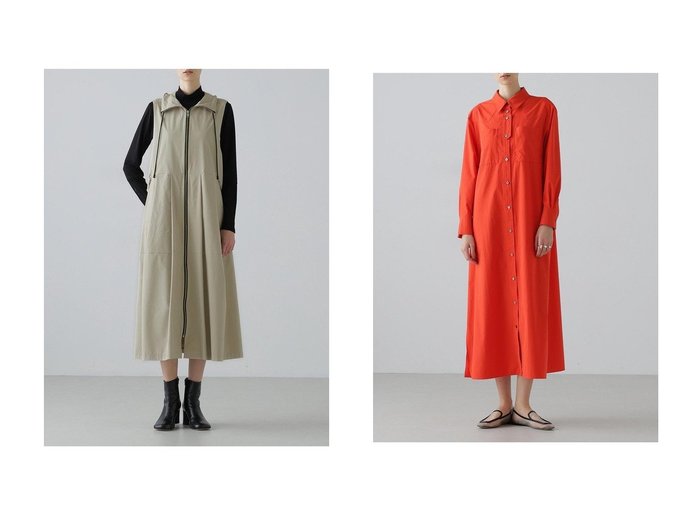 【ADORE/アドーア】の2WAYタイプライターワンピース&ソフトタイプライターワンピース おすすめ！トレンド、レディースファッションの通販 おすすめ人気トレンドファッション通販アイテム 人気、トレンドファッション・服の通販 founy(ファニー) ファッション Fashion レディースファッション Fashion for Women ワンピース Dresses チュニック Tunic Tops & Dresses スポーティ Sporty, Casual Athletic タイプライター Typewriter Fabric, Crisp Cotton タフタ Taffeta, Structured Fabric チュニック Tunic, Long Top ブラウジング Blouson Silhouette, Cinched Waist ロング Long, Long-Length 新作・新入荷 New Arrivals / New In |ID:crp329100000225696