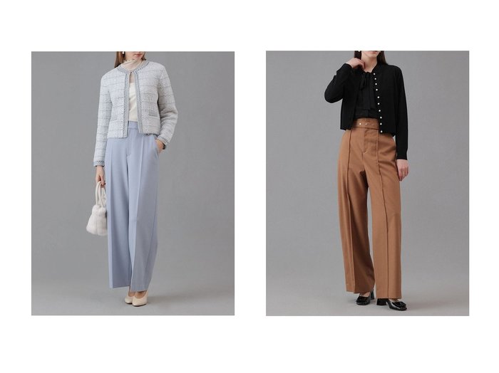 【ANAYI/アナイ】のフラワー刺繍ボウブラウス&ノットツイードエジング カーディガン おすすめ!トレンド、レディースファッションの通販 おすすめ人気トレンドファッション通販アイテム 人気、トレンドファッション・服の通販 founy(ファニー) ファッション Fashion レディースファッション Fashion for Women トップス・カットソー Cut & Sew Tops ニット Knit Tops & Sweaters カーディガン・羽織り Layered Style Cardigans キャミソール&ノースリーブ Camisoles & Sleeveless Tops シャツ・ブラウス・オフィスカジュアル Elegant Blouses & Button-Ups 2026年 2026 カーディガン Cardigan, Knitwear ジャケット Jacket, Outerwear スプリング Spring, Spring Collection ツイード Twill, Twill Weave フロント Front, Front Design 夏 Summer 春 Spring S/S・春夏 SS, Spring/Summer, Warm Season |ID:crp329100000225700