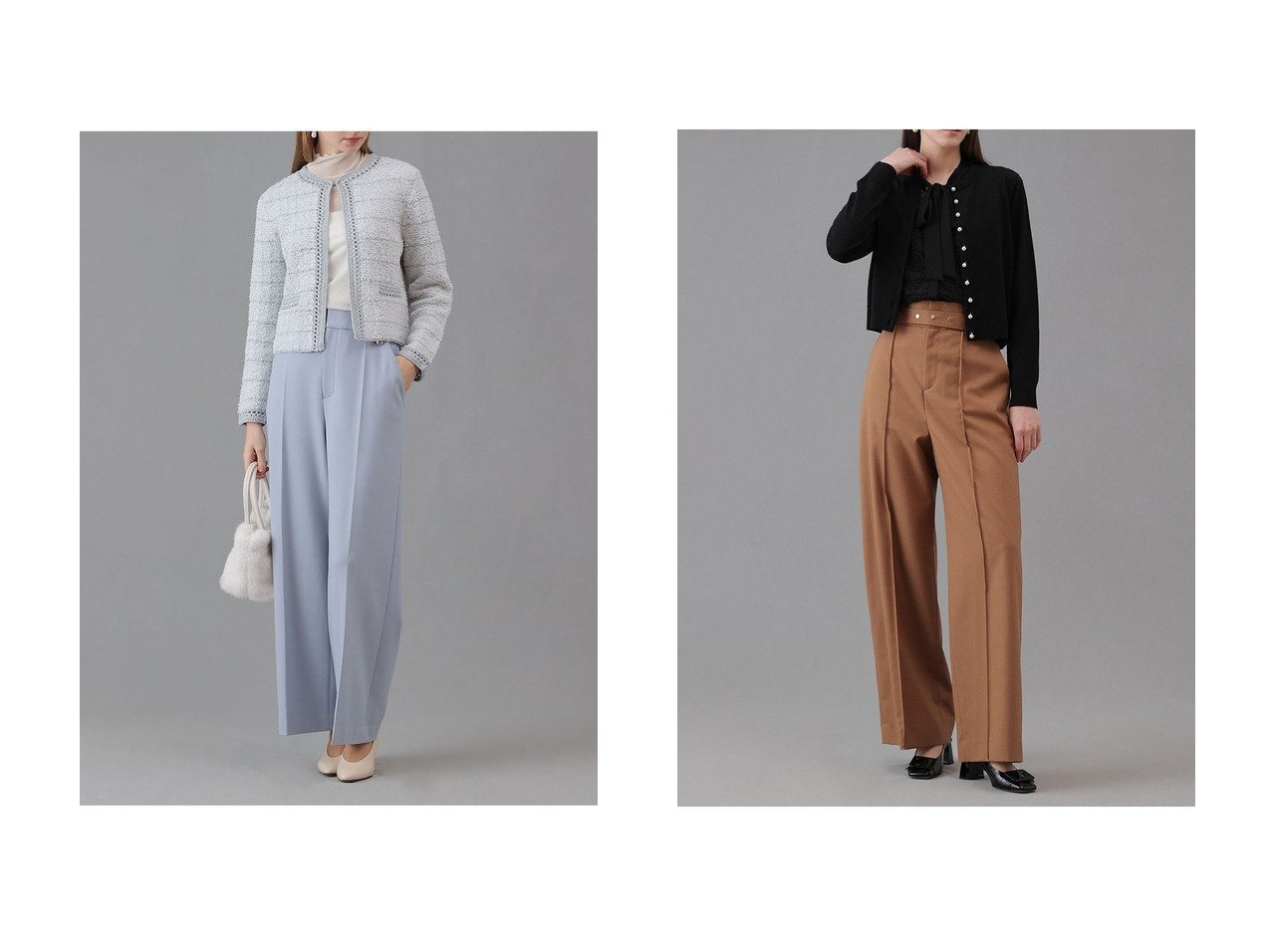 【ANAYI/アナイ】のフラワー刺繍ボウブラウス&ノットツイードエジング カーディガン おすすめ！トレンド、レディースファッションの通販 おすすめ人気トレンドファッション通販アイテム インテリア・キッズ・メンズ・レディースファッション・服の通販 founy(ファニー) 　ファッション　Fashion　レディースファッション　Fashion for Women　トップス・カットソー　Cut & Sew Tops　ニット　Knit Tops & Sweaters　カーディガン・羽織り　Layered Style Cardigans　キャミソール&ノースリーブ　Camisoles & Sleeveless Tops　シャツ・ブラウス・オフィスカジュアル　Elegant Blouses & Button-Ups　2026年　2026　カーディガン　Cardigan, Knitwear　ジャケット　Jacket, Outerwear　スプリング　Spring, Spring Collection　ツイード　Twill, Twill Weave　フロント　Front, Front Design　夏　Summer　春　Spring　S/S・春夏　SS, Spring/Summer, Warm Season　ベージュ系　Beige　グレー系　Gray　ブラック系　Black　|ID:crp329100000225700