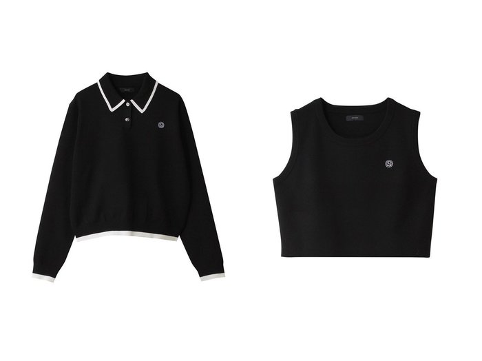 【OBSIDIAN/オブシディアン】の14G KNIT POLO SHIRTS&50 KNIT SHORT VEST おすすめ！トレンド、レディースファッションの通販 おすすめ人気トレンドファッション通販アイテム 人気、トレンドファッション・服の通販 founy(ファニー) ファッション Fashion レディースファッション Fashion for Women トップス・カットソー Cut & Sew Tops ニット Knit Tops & Sweaters シャツ・ブラウス・オフィスカジュアル Elegant Blouses & Button-Ups ポロシャツ・きれいめカジュアル Smart-Casual Polo Tops アウター Coat / Outerwear Collection レディースジャケット・軽アウター Jackets ゴルフ Golf スポーティ Sporty, Casual Athletic ポロシャツ Polo Shirt, Collared Tee エレガント 上品 Elegant 新作・新入荷 New Arrivals / New In |ID:crp329100000225719