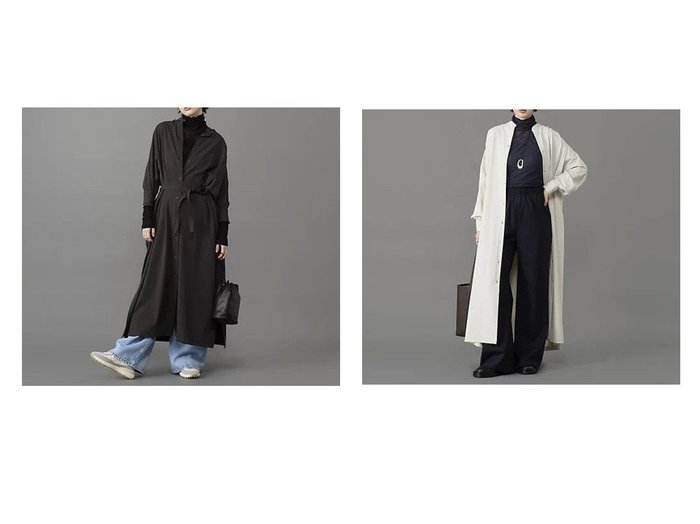 【COGTHEBIGSMOKE/コグ ザビッグスモーク】のNELL DRESS&NELL DRESS おすすめ！トレンド、レディースファッションの通販 おすすめ人気トレンドファッション通販アイテム 人気、トレンドファッション・服の通販 founy(ファニー) ファッション Fashion レディースファッション Fashion for Women ワンピース Dresses フォーマル・パーティードレス・結婚式用ドレス Elegant & Casual Dresses ウォッシャブル Machine Washable カフス Cuff Design スタンド Stand Collar, Upright Stand スリット Slit, Slit Detail フロント Front, Front Design ラグジュアリー Luxury, Elegant エレガント 上品 Elegant |ID:crp329100000225725