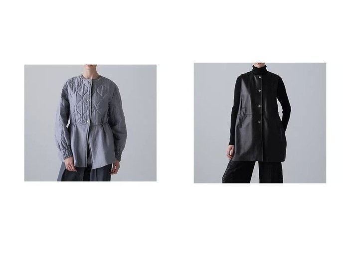 【ADORE/アドーア】のゴートレザージャケット&シアーキルティングコート おすすめ!トレンド、レディースファッションの通販 おすすめ人気トレンドファッション通販アイテム 人気、トレンドファッション・服の通販 founy(ファニー) ファッション Fashion レディースファッション Fashion for Women アウター Coat / Outerwear Collection コート・ロングコート・ピーコート Long Coats, Peacoats & More レディースジャケット・軽アウター Jackets スタンダード Standard, Basic おすすめ Recommended / Our Picks シルバー Silver, Metallic Silver スリット Slit, Slit Detail ドット Polka Dot, Dot Pattern フィット Fit, Slim Fit フロント Front, Front Design メタル Metal, Metal Parts リアル Real, Realistic 冬 Winter / This Winter A/W・秋冬 Autumn/Winter |ID:crp329100000225727