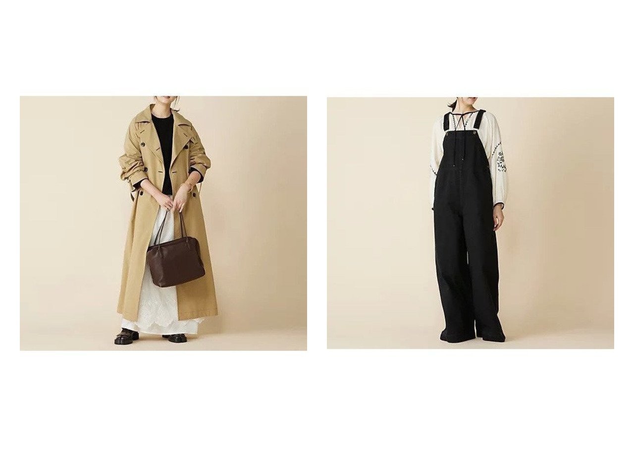 【SACRA/サクラ】のVINTAGE DENIM&CRUMPLED FINISH COTTON おすすめ！トレンド、レディースファッションの通販 おすすめ人気トレンドファッション通販アイテム インテリア・キッズ・メンズ・レディースファッション・服の通販 founy(ファニー) 　ファッション　Fashion　レディースファッション　Fashion for Women　スリーブ　Sleeve, Long Sleeve / Short Sleeve　ダブル　Double, Double-Breasted　インナー　Innerwear　サロペット　Overalls, Salopette　デニム　Denim, Jeans Material　バランス　Balance, Style Balance　ブリーチ　Bleach, Washed Finish　ヴィンテージ　Vintage Style　ベージュ系　Beige　ブラック系　Black　グレー系　Gray　|ID:crp329100000225735