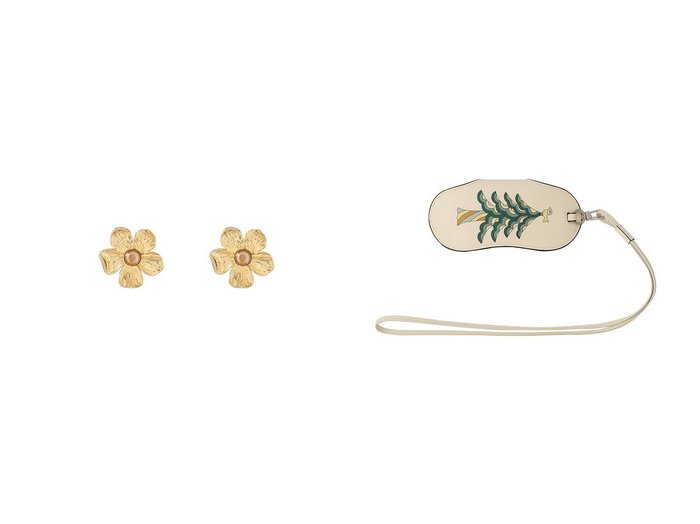 【LANVIN en Bleu/ランバン オン ブルー】のメタルフラワーピアス&【Valextra/ヴァレクストラ】のValextra x mina perhonen ストラップ付 メガネケース おすすめ！トレンド、レディースファッションの通販 おすすめ人気トレンドファッション通販アイテム 人気、トレンドファッション・服の通販 founy(ファニー) ファッション Fashion レディースファッション Fashion for Women ジュエリー Jewelry ファッションリング Fashion Rings イヤリング・フープ・ドロップタイプ Hoop, Drop & Clip Earrings サングラス&メガネ Sunglasses & Eyewear 2026年 2026 イヤリング Earrings フラワー Flower, Floral メタリック Metallic, Shiny Finish モダン Modern, Contemporary モチーフ Motif, Design Theme 夏 Summer 春 Spring S/S・春夏 SS, Spring/Summer, Warm Season |ID:crp329100000225750