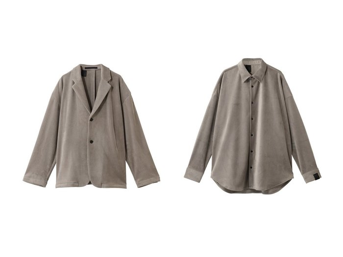 【N.HOOLYWOOD / MEN/エヌ.ハリウッド】の【MEN】【COMPILE】ビッグ シャツ&【MEN】【COMPILE】ジャケット おすすめ！トレンド、メンズファッション通販 おすすめ人気トレンドファッション通販アイテム 人気、トレンドファッション・服の通販 founy(ファニー) ファッション Fashion メンズファッション Fashion for Men クラシカル Classical, Vintage-Inspired ジャケット Jacket, Outerwear バランス Balance, Style Balance 新作・新入荷 New Arrivals / New In シンプル Simple, Minimal スリーブ Sleeve, Long Sleeve / Short Sleeve ビッグ Big, Oversized フィット Fit, Slim Fit ロング Long, Long-Length 羽織 Haori, Light Jacket |ID:crp329100000225754