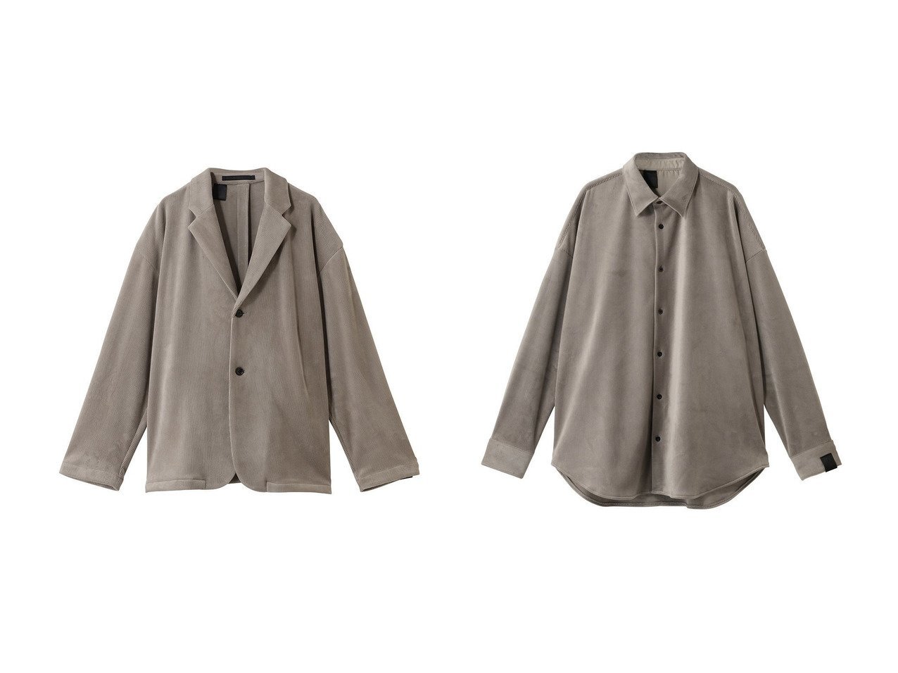 【N.HOOLYWOOD / MEN/エヌ.ハリウッド】の【MEN】【COMPILE】ビッグ シャツ&【MEN】【COMPILE】ジャケット おすすめ！トレンド、メンズファッション通販 おすすめ人気トレンドファッション通販アイテム インテリア・キッズ・メンズ・レディースファッション・服の通販 founy(ファニー) 　ファッション　Fashion　メンズファッション　Fashion for Men　クラシカル　Classical, Vintage-Inspired　ジャケット　Jacket, Outerwear　バランス　Balance, Style Balance　新作・新入荷　New Arrivals / New In　シンプル　Simple, Minimal　スリーブ　Sleeve, Long Sleeve / Short Sleeve　ビッグ　Big, Oversized　フィット　Fit, Slim Fit　ロング　Long, Long-Length　羽織　Haori, Light Jacket　ブラック系　Black　ベージュ系　Beige　|ID:crp329100000225754
