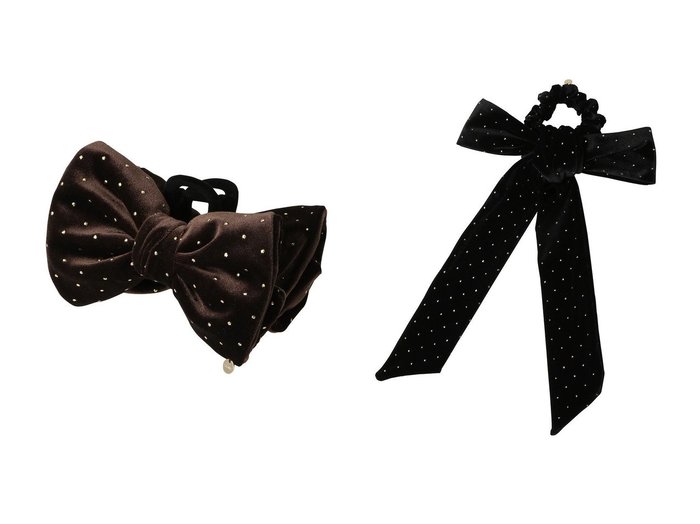 【TRESSE/トレス】のBRIGITTE Dot Ribbon Clip&BRIGITTE Dot Ribbon Chouchou おすすめ！トレンド、レディースファッションの通販 おすすめ人気トレンドファッション通販アイテム 人気、トレンドファッション・服の通販 founy(ファニー) ファッション Fashion レディースファッション Fashion for Women シュシュ&ヘアアクセ/ヘアアレンジ Scrunchies & Hair Accessories 2026年 2026 アクセサリー Fashion Accessories エレガント 上品 Elegant ドット Polka Dot, Dot Pattern ハーフ Half, Half-Length バランス Balance, Style Balance バレッタ Barrette, Hair Clip ベルベット Velvet, Velvety リボン Ribbon, Bow 夏 Summer 春 Spring S/S・春夏 SS, Spring/Summer, Warm Season |ID:crp329100000225763