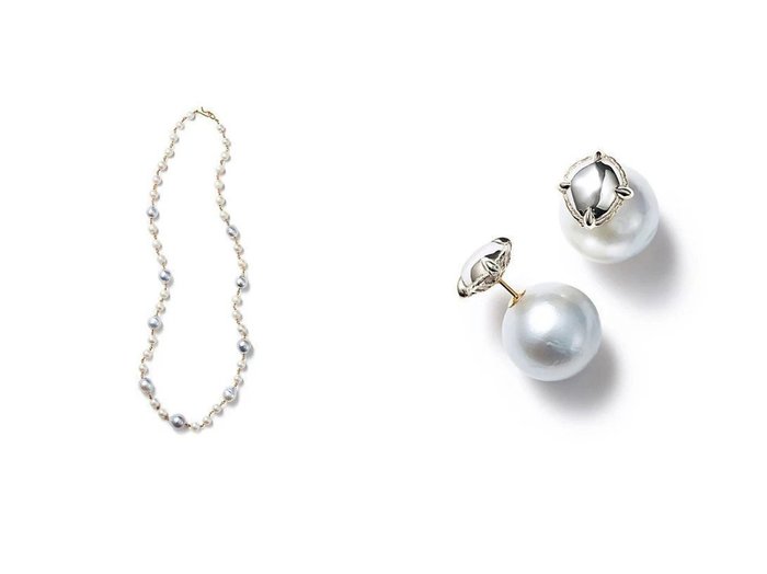 【eclat/エクラ】の【別注】白蝶パール ロングネックレス&【別注】シルバーピアス+白蝶パールバックキャッチ(13mm) おすすめ!トレンド、レディースファッションの通販 おすすめ人気トレンドファッション通販アイテム 人気、トレンドファッション・服の通販 founy(ファニー) ファッション Fashion レディースファッション Fashion for Women ジュエリー Jewelry ネックレス Necklaces & Pendants バッグ Bags イエロー Yellow ショート Short, Short Length デコルテ Décolleté, Neckline ネックレス Necklace, Pendant Necklace バロック Baroque, Baroque Design パール Pearl, Pearl Accent リラックス Relax, Relaxed Fit ロング Long, Long-Length 別注 Limited Edition, Custom Order |ID:crp329100000225765