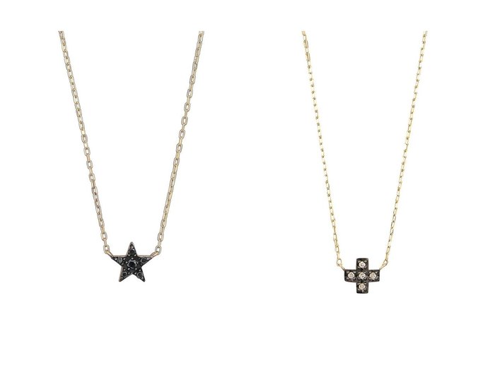 【Plus Vendome/プラス ヴァンドーム】のLUCKY STAR so black MICROTATTOO K10ブラックダイヤモンド ネックレス&PLUS MICROTATTOO K10ブラウンダイヤモンド ネックレス おすすめ！トレンド、レディースファッションの通販 おすすめ人気トレンドファッション通販アイテム インテリア・キッズ・メンズ・レディースファッション・服の通販 founy(ファニー) https://founy.com/ ファッション Fashion レディースファッション Fashion for Women ジュエリー Jewelry ネックレス Necklaces & Pendants おすすめ Recommended / Our Picks イエロー Yellow ギフト プレゼント Gift / Present コレクション Collection, Seasonal Line コーティング Coating, Coated Finish ジュエリー Jewelry, Accessories ダイヤモンド Diamond, Brilliant Cut チェーン Chain, Chain Strap ネックレス Necklace, Pendant Necklace フィット Fit, Slim Fit 新作・新入荷 New Arrivals / New In |ID:crp329100000225785