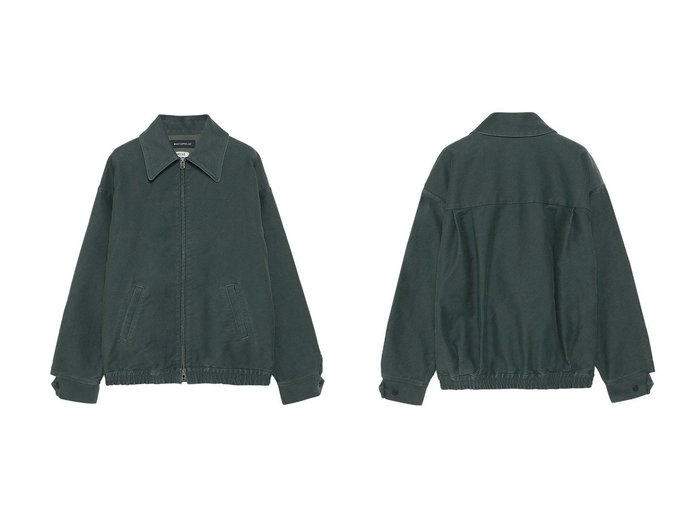 【MADISONBLUE/マディソンブルー】のLOOSE FIT DEAN JK MOLESKIN ルーズフィットジャケット おすすめ！トレンド、レディースファッションの通販 おすすめ人気トレンドファッション通販アイテム インテリア・キッズ・メンズ・レディースファッション・服の通販 founy(ファニー) https://founy.com/ ファッション Fashion レディースファッション Fashion for Women アウター Coat / Outerwear Collection レディースジャケット・軽アウター Jackets 2026年 2026 クラシック Classic, Timeless Style ジップ Zip, Zipper ジャケット Jacket, Outerwear ポケット Pocket, Pocket Detail ヴィンテージ Vintage Style 夏 Summer 春 Spring S/S・春夏 SS, Spring/Summer, Warm Season |ID:crp329100000225793