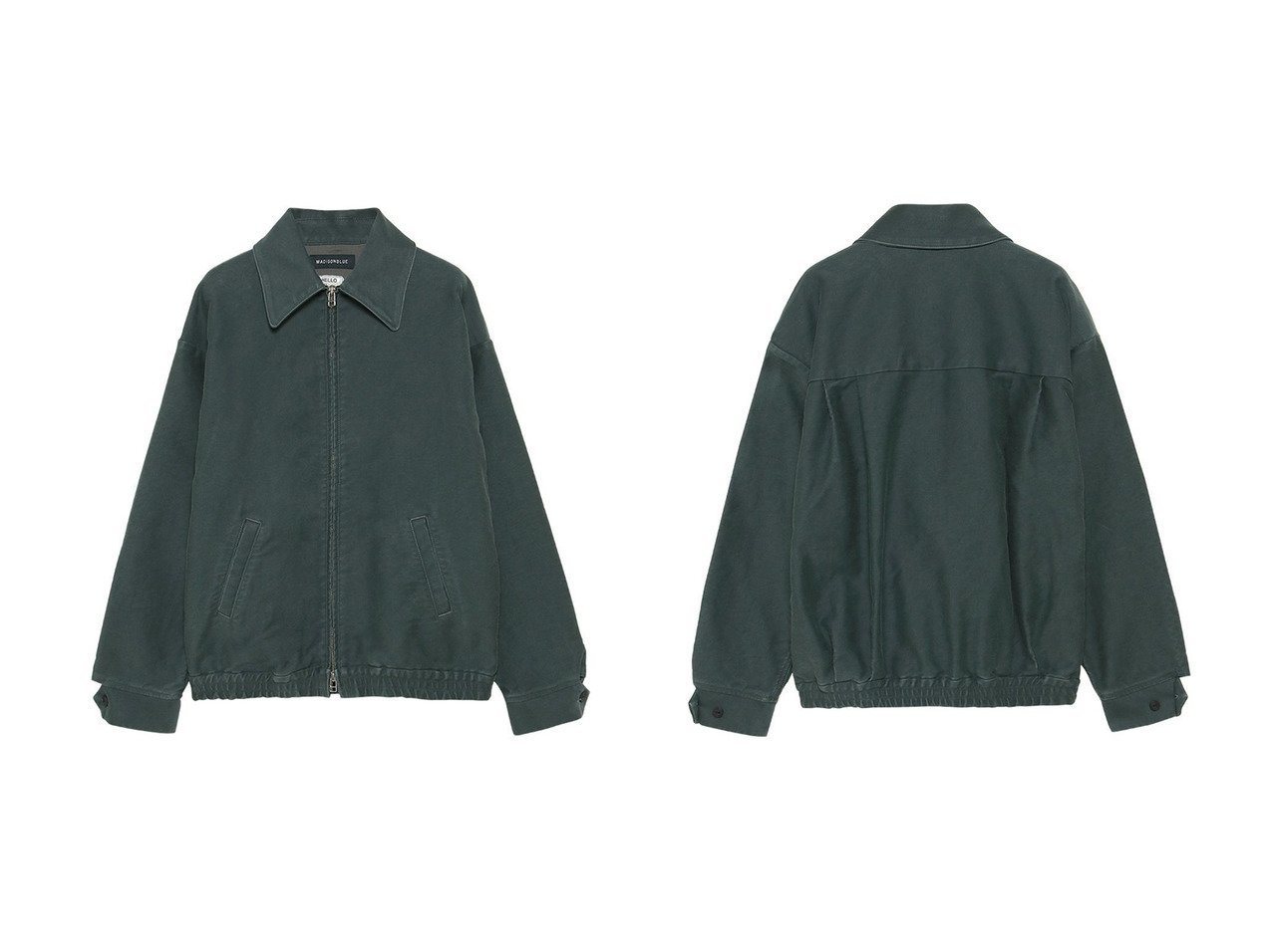 【MADISONBLUE/マディソンブルー】のLOOSE FIT DEAN JK MOLESKIN ルーズフィットジャケット おすすめ！トレンド、レディースファッションの通販 おすすめ人気トレンドファッション通販アイテム インテリア・キッズ・メンズ・レディースファッション・服の通販 founy(ファニー) 　ファッション　Fashion　レディースファッション　Fashion for Women　アウター　Coat / Outerwear Collection　レディースジャケット・軽アウター　Jackets　2026年　2026　クラシック　Classic, Timeless Style　ジップ　Zip, Zipper　ジャケット　Jacket, Outerwear　ポケット　Pocket, Pocket Detail　ヴィンテージ　Vintage Style　夏　Summer　春　Spring　S/S・春夏　SS, Spring/Summer, Warm Season　グレー系　Gray　|ID:crp329100000225793