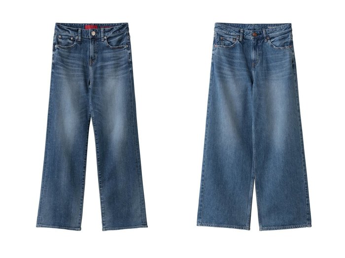 【RED CARD TOKYO/レッドカード トーキョー】の35th Anniv. ストレートデニムパンツ&Kansas ミッドライズストレートデニムパンツ おすすめ！トレンド、レディースファッションの通販 おすすめ人気トレンドファッション通販アイテム 人気、トレンドファッション・服の通販 founy(ファニー) ファッション Fashion レディースファッション Fashion for Women パンツ Pants & Trousers デニムパンツ・ジーンズ・美脚デニム Denim Jeans & Pants 2026年 2026 なめらか Smooth, Silky Texture シンプル Simple, Minimal ストレッチ Stretch, Stretchy Fabric ストレート Straight, Straight Cut デニム Denim, Jeans Material ワイド Wide, Wide Fit 夏 Summer 春 Spring S/S・春夏 SS, Spring/Summer, Warm Season |ID:crp329100000225819