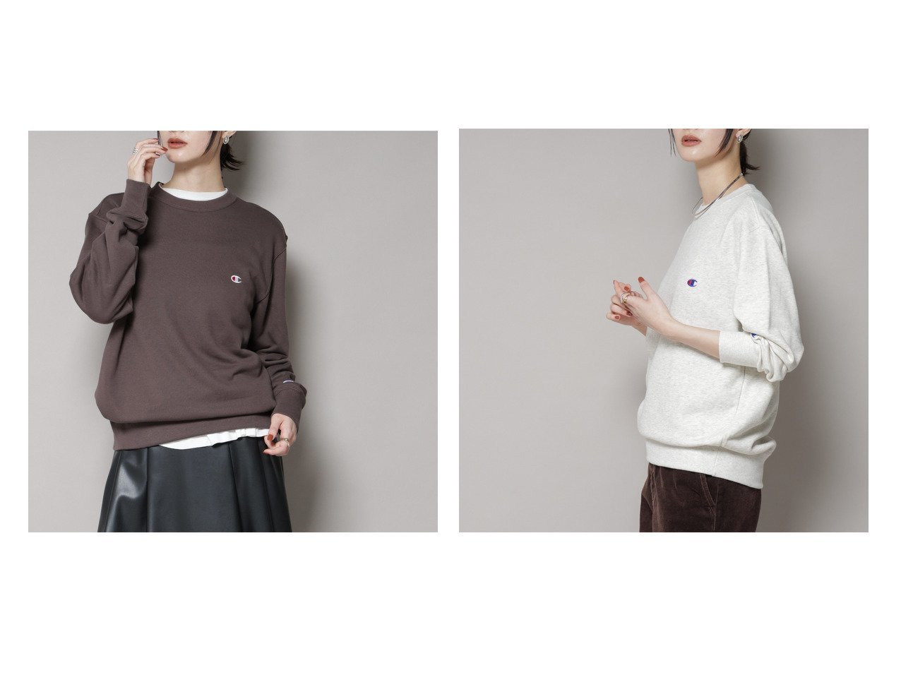 【nano universe/ナノ ユニバース】のCREW NECK SWEATSHIRT おすすめ！トレンド、レディースファッションの通販 おすすめ人気トレンドファッション通販アイテム インテリア・キッズ・メンズ・レディースファッション・服の通販 founy(ファニー) 　ファッション　Fashion　レディースファッション　Fashion for Women　トップス・カットソー　Cut & Sew Tops　シャツ・ブラウス・オフィスカジュアル　Elegant Blouses & Button-Ups　レディースパーカー・カジュアルフーディー　Casual Hoodies & Sweatshirts　ロングTシャツ・Tシャツ　Longline T-Shirts & Tees　スウェット・クルーネックトップス　Sweatshirts & Crewnecks / Relaxed Fit Sweat Tops　アンダー　Underwear Essentials　スウェット / スエット　Sweatshirt, Sweatwear　セーター　Sweater, Knitwear　ニューヨーク　New York, NYC Style　プリント　Print, Printed Pattern　2025年　2025　2025-2026秋冬・A/W　Autumn/Winter 2025–26 AW25–26　ブラウン系　Brown　ブラック系　Black　|ID:crp329100000225836