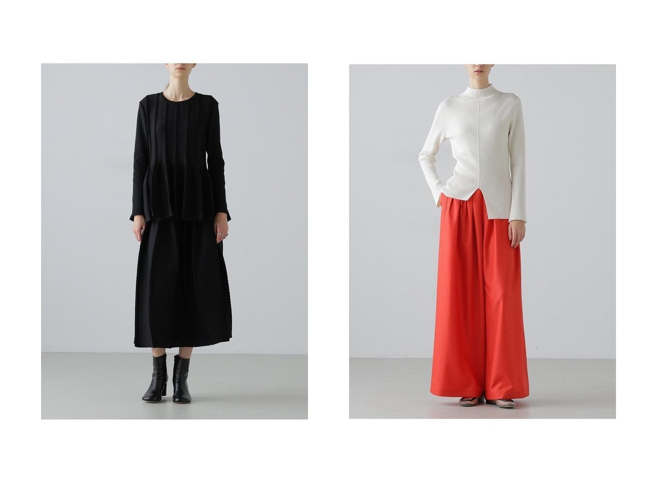 【ADORE/アドーア】のダブルリブニット&アルチザンニット おすすめ！トレンド、レディースファッションの通販 おすすめ人気トレンドファッション通販アイテム インテリア・キッズ・メンズ・レディースファッション・服の通販 founy(ファニー) 　ファッション　Fashion　レディースファッション　Fashion for Women　トップス・カットソー　Cut & Sew Tops　ニット　Knit Tops & Sweaters　カジュアルプルオーバー・ニットトップス　Pullovers & Knit Tops / Casual Pullovers　シンプル　Simple, Minimal　フォルム　Silhouette, Form　新作・新入荷　New Arrivals / New In　ブラック系　Black　ブルー系　Blue　ホワイト系　White　|ID:crp329100000225840