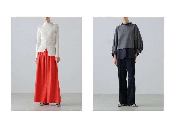 【ADORE/アドーア】のクリアビエラパンツ&ストレッチジョーゼットパンツ おすすめ！トレンド、レディースファッションの通販 おすすめ人気トレンドファッション通販アイテム 人気、トレンドファッション・服の通販 founy(ファニー) ファッション Fashion レディースファッション Fashion for Women パンツ Pants & Trousers ワイド Wide, Wide Fit 新作・新入荷 New Arrivals / New In |ID:crp329100000225844