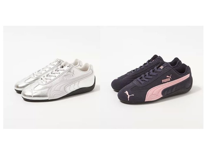 【PUMA/プーマ】のSPEEDCAT OG&SPEEDCAT SILVER WINS おすすめ！トレンド、レディースファッションの通販 おすすめ人気トレンドファッション通販アイテム 人気、トレンドファッション・服の通販 founy(ファニー) ファッション Fashion レディースファッション Fashion for Women シルバー Silver, Metallic Silver スタイリッシュ Stylish, Fashionable おすすめ Recommended / Our Picks コンビ Combo, Combination Style フィット Fit, Slim Fit ラベンダー Lavender レース Lace, Lace Fabric 春 Spring |ID:crp329100000225891