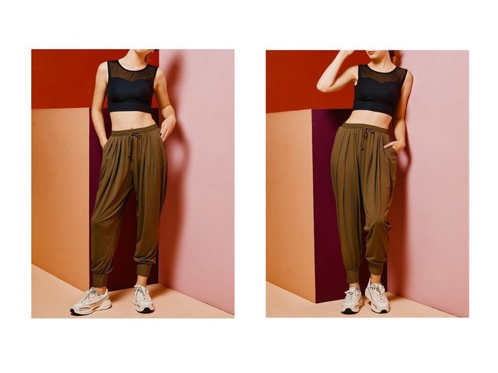 【Reir/レイール】のタックパンツ【UPF50+】【水陸両用】 おすすめ！トレンド、レディースファッションの通販 おすすめ人気トレンドファッション通販アイテム 人気、トレンドファッション・服の通販 founy(ファニー) ファッション Fashion レディースファッション Fashion for Women パンツ Pants & Trousers 2026年 2026 なめらか Smooth, Silky Texture ギャザー Gathered, Ruffled ストレッチ Stretch, Stretchy Fabric スポーツ Sports, Activewear フィット Fit, Slim Fit リラックス Relax, Relaxed Fit 夏 Summer 春 Spring S/S・春夏 SS, Spring/Summer, Warm Season |ID:crp329100000225894