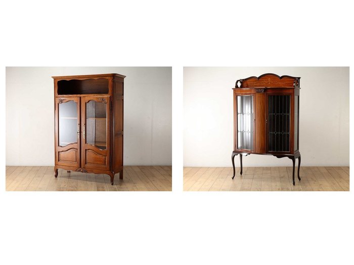 【Lloyd's Antiques/ロイズ アンティークス】の英国アンティーク家具 フレンチカップボード&英国アンティーク家具 アールヌーヴォー サーペンタインキャビネット おすすめ！インテリア雑貨、家具 おすすめ人気トレンドファッション通販アイテム 人気、トレンドファッション・服の通販 founy(ファニー) 　アンティーク　Antique-Inspired　エレガント 上品　Elegant　ガラス　Glass, Glassware　コレクション　Collection, Seasonal Line　フレンチ　French, French Style　シンプル　Simple, Minimal　フォルム　Silhouette, Form　モチーフ　Motif, Design Theme　ホーム・キャンプ・アウトドア・お取り寄せ　Home Living / Home & Lifestyle / Camping Gear / Outdoor Camping　キッチン・ダイニング　Kitchen & Dining Essentials. Stylish & Functional Tableware　キッチン収納　Kitchen Storage　キッチン収納・食器棚・レンジ台　Kitchen Cabinet　ホーム・キャンプ・アウトドア・お取り寄せ　Home Living / Home & Lifestyle / Camping Gear / Outdoor Camping　キッチン・ダイニング　Kitchen & Dining Essentials. Stylish & Functional Tableware　キッチン家電・キッチン用品　Kitchen Appliances & Tools　マグカップ・カップ&ソーサー・陶器食器　Mugs / Cups and Saucers / Ceramic Drinkware　ホーム・キャンプ・アウトドア・お取り寄せ　Home Living / Home & Lifestyle / Camping Gear / Outdoor Camping　家具・インテリア　Home Furniture & Interior. Stylish & Functional Living Spaces　収納家具・キャビネット　Storage Furniture　収納キャビネット・扉付き棚　Cabinet / Storage Cabinet　|ID:crp329100000225905