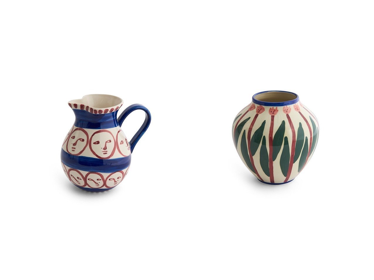 【HAY/ヘイ】のLa Pittura Jug&La Pittura Vase おすすめ！インテリア雑貨、家具 おすすめ人気トレンドファッション通販アイテム インテリア・キッズ・メンズ・レディースファッション・服の通販 founy(ファニー) 　イタリア　Italy　テーブル　Table, Dining Table　手描き　Hand-Drawn, Illustrated　フォルム　Silhouette, Form　ミックス　Mix, Mixed Style　モチーフ　Motif, Design Theme　新作・新入荷　New Arrivals / New In　|ID:crp329100000225907