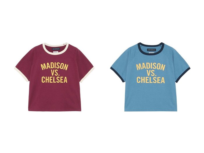 【ヴィンテージ感が漂う上質な大人のリンガーTシャツ】MADISONBLUE(マディソンブルー)通販 おすすめ人気トレンドファッション通販アイテム インテリア・キッズ・メンズ・レディースファッション・服の通販 founy(ファニー) https://founy.com/ ファッション Fashion レディースファッション Fashion for Women トップス・カットソー Cut & Sew Tops シャツ・ブラウス・オフィスカジュアル Elegant Blouses & Button-Ups ロングTシャツ・Tシャツ Longline T-Shirts & Tees カットソー・ベーシックTシャツ Cut-and-Sewn Tops / Stretch Tees & Basics 2026年 2026 ショート Short, Short Length スリーブ Sleeve, Long Sleeve / Short Sleeve バランス Balance, Style Balance ルーズ Loose, Oversized ヴィンテージ Vintage Style 半袖 Short Sleeve, Half Sleeve 夏 Summer 春 Spring S/S・春夏 SS, Spring/Summer, Warm Season |ID:crp329100000225939