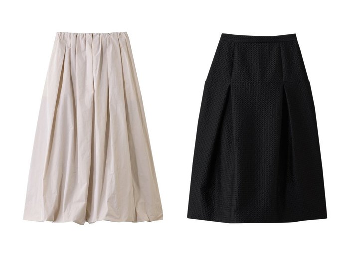 【ポリタフタタックとコットンシルクジャカードが映える上品スカート】DEPAREILLE(デパリエ)通販 おすすめ人気トレンドファッション通販アイテム 人気、トレンドファッション・服の通販 founy(ファニー) ファッション Fashion レディースファッション Fashion for Women スカート Skirts ロングスカート Long Skirts / Maxi & Midi Skirts 2026年 2026 オケージョン Occasion Wear シンプル Simple, Minimal タフタ Taffeta, Structured Fabric フォルム Silhouette, Form ロング Long, Long-Length 夏 Summer 春 Spring S/S・春夏 SS, Spring/Summer, Warm Season |ID:crp329100000225951