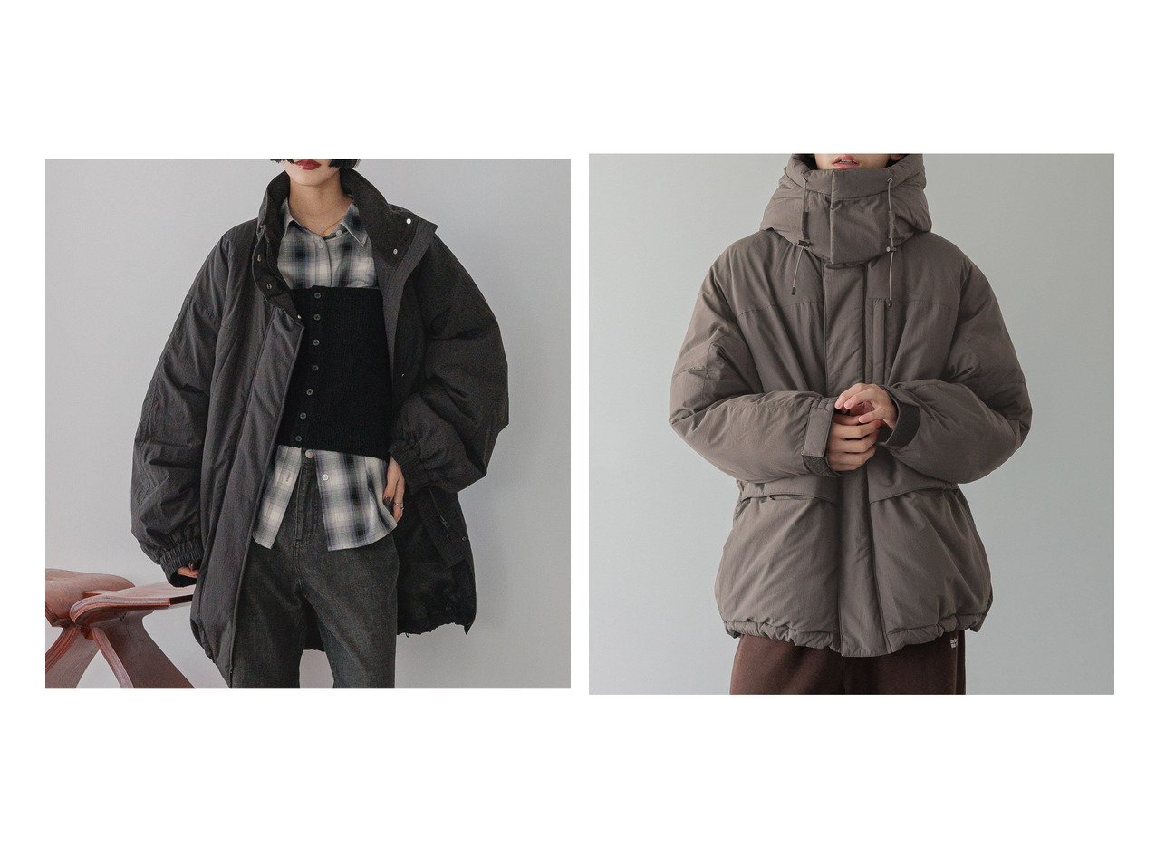 【撥水素材と軽さが魅力のモンスターコートや2WAYパーカー】LOWRYS FARM(ローリーズファーム)の通販
 おすすめ人気トレンドファッション通販アイテム インテリア・キッズ・メンズ・レディースファッション・服の通販 founy(ファニー) 　ファッション　Fashion　レディースファッション　Fashion for Women　アウター　Coat / Outerwear Collection　コート・ロングコート・ピーコート　Long Coats, Peacoats & More　トップス・カットソー　Cut & Sew Tops　レディースパーカー・カジュアルフーディー　Casual Hoodies & Sweatshirts　おすすめ　Recommended / Our Picks　スピンドル　Spindle, Drawcord　バランス　Balance, Style Balance　ボトム　Bottoms, Lower Wear　ワッシャー　Washer, Crinkled Finish　スタンド　Stand Collar, Upright Stand　パーカー　Hoodie, Parka　ブルゾン　Blouson, Bomber Jacket　ポケット　Pocket, Pocket Detail　ブラック系　Black　イエロー系　Yellow　ブラウン系　Brown　ベージュ系　Beige　グレー系　Gray　グリーン系　Green　|ID:crp329100000226011