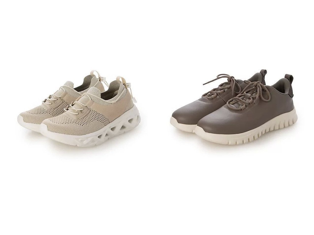 【軽やかなニットスニーカーや快適なアクションレザースニーカー】enchanted(エンチャンテッド)の通販 おすすめ人気トレンドファッション通販アイテム インテリア・キッズ・メンズ・レディースファッション・服の通販 founy(ファニー) 　ファッション　Fashion　レディースファッション　Fashion for Women　トップス・カットソー　Cut & Sew Tops　ニット　Knit Tops & Sweaters　スニーカー　Sneakers, Trainers　スポーティ　Sporty, Casual Athletic　スリッポン　Slip-On, Loafer　ドローコード　Drawcord, Drawstring Cord　フィット　Fit, Slim Fit　エレガント 上品　Elegant　旅行　Travel　軽量　Lightweight, Ultra Light　コンビ　Combo, Combination Style　コーティング　Coating, Coated Finish　シンプル　Simple, Minimal　スタイリッシュ　Stylish, Fashionable　フラット　Flat, Flat Shoes　おすすめ　Recommended / Our Picks　ビジネス 仕事 通勤　Business / Work / Commuting　ベージュ系　Beige　ブラック系　Black　グレー系　Gray　|ID:crp329100000226025