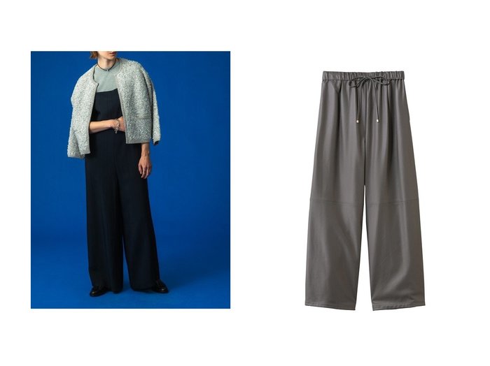 【華やぐツイード調カーディガンと上品レザーで日常をクラスアップするウェア】ebure(エブール)の通販 おすすめ人気トレンドファッション通販アイテム 人気、トレンドファッション・服の通販 founy(ファニー) ファッション Fashion レディースファッション Fashion for Women トップス・カットソー Cut & Sew Tops ニット Knit Tops & Sweaters カーディガン・羽織り Layered Style Cardigans パンツ Pants & Trousers 2026年 2026 カーディガン Cardigan, Knitwear ジャカード/ジャガード Jacquard, Woven Pattern ツイード Twill, Twill Weave デニム Denim, Jeans Material バランス Balance, Style Balance ボトム Bottoms, Lower Wear リラックス Relax, Relaxed Fit 夏 Summer 春 Spring S/S・春夏 SS, Spring/Summer, Warm Season |ID:crp329100000226034