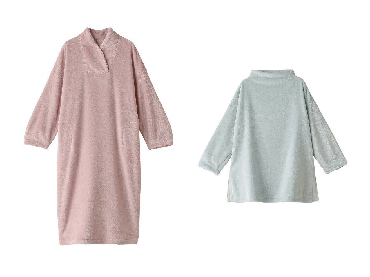 【ふんわりシャギー素材と華やかな光沢が心地よいワンピースとトップ】KID BLUE(キッドブルー)の通販
 おすすめ人気トレンドファッション通販アイテム インテリア・キッズ・メンズ・レディースファッション・服の通販 founy(ファニー) 　ファッション　Fashion　レディースファッション　Fashion for Women　ワンピース　Dresses　トップス・カットソー　Cut & Sew Tops　おすすめ　Recommended / Our Picks　なめらか　Smooth, Silky Texture　セットアップ　Set-Up, Coordinated Outfit　パジャマ　Pajamas, Sleepwear　再入荷　Restock / Back in Stock　レッド系　Red　|ID:crp329100000226052