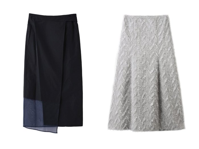 【優雅なマーメイドコクーンと上品なラップデザインが魅力のスカート】MIDIUMISOLID(ミディウミソリッド)の通販 おすすめ人気トレンドファッション通販アイテム 人気、トレンドファッション・服の通販 founy(ファニー) ファッション Fashion レディースファッション Fashion for Women スカート Skirts ロングスカート Long Skirts / Maxi & Midi Skirts カットソー Cut and Sewn Top シアー Sheer, See-Through マニッシュ Mannish, Boyish ロング Long, Long-Length エレガント 上品 Elegant 再入荷 Restock / Back in Stock マキシ Maxi, Full Length マーメイド Mermaid, Fishtail Silhouette 新作・新入荷 New Arrivals / New In |ID:crp329100000226062